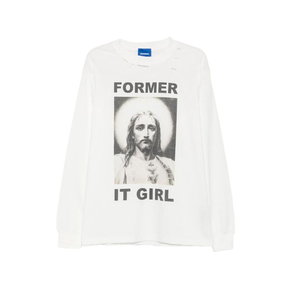 Dagger White T-Shirts & Vests - T-Shirts Men